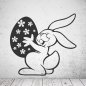 Preview: 46152W Osterhase Wandsticker